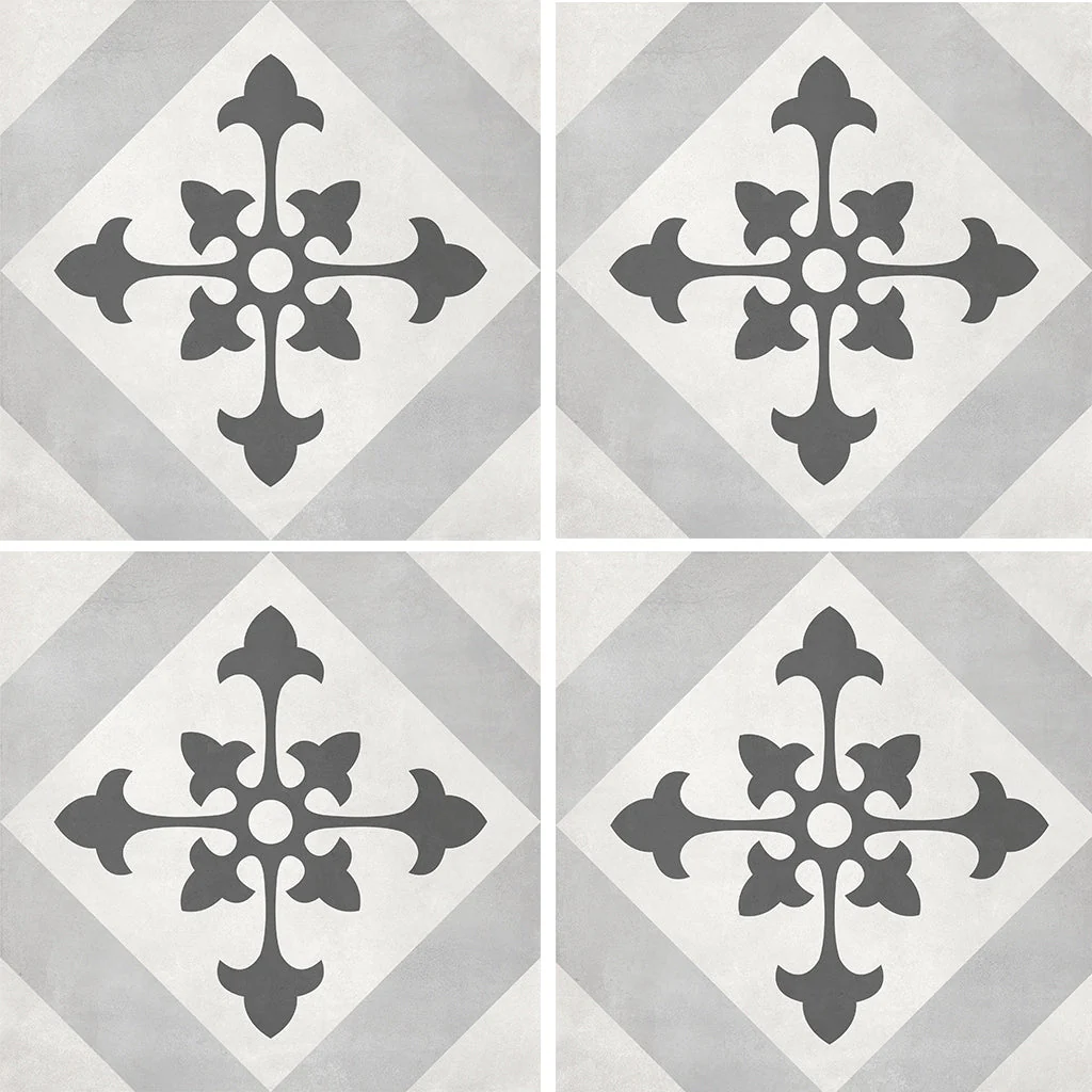 Ice North Star, 8" x 8" - Porcelain Tile