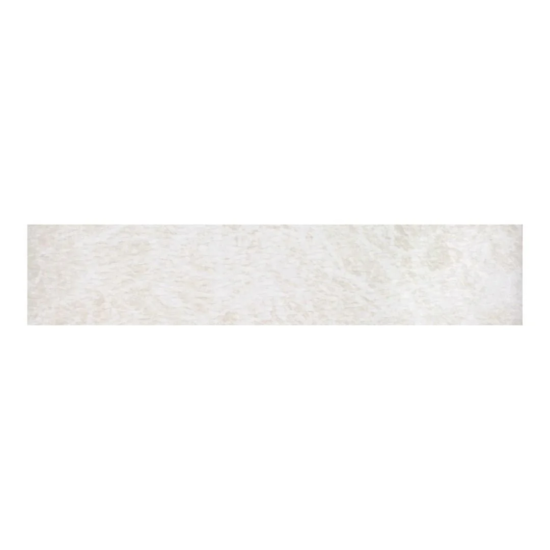 Ice White Glossy, 6" x 24" - Porcelain Tile