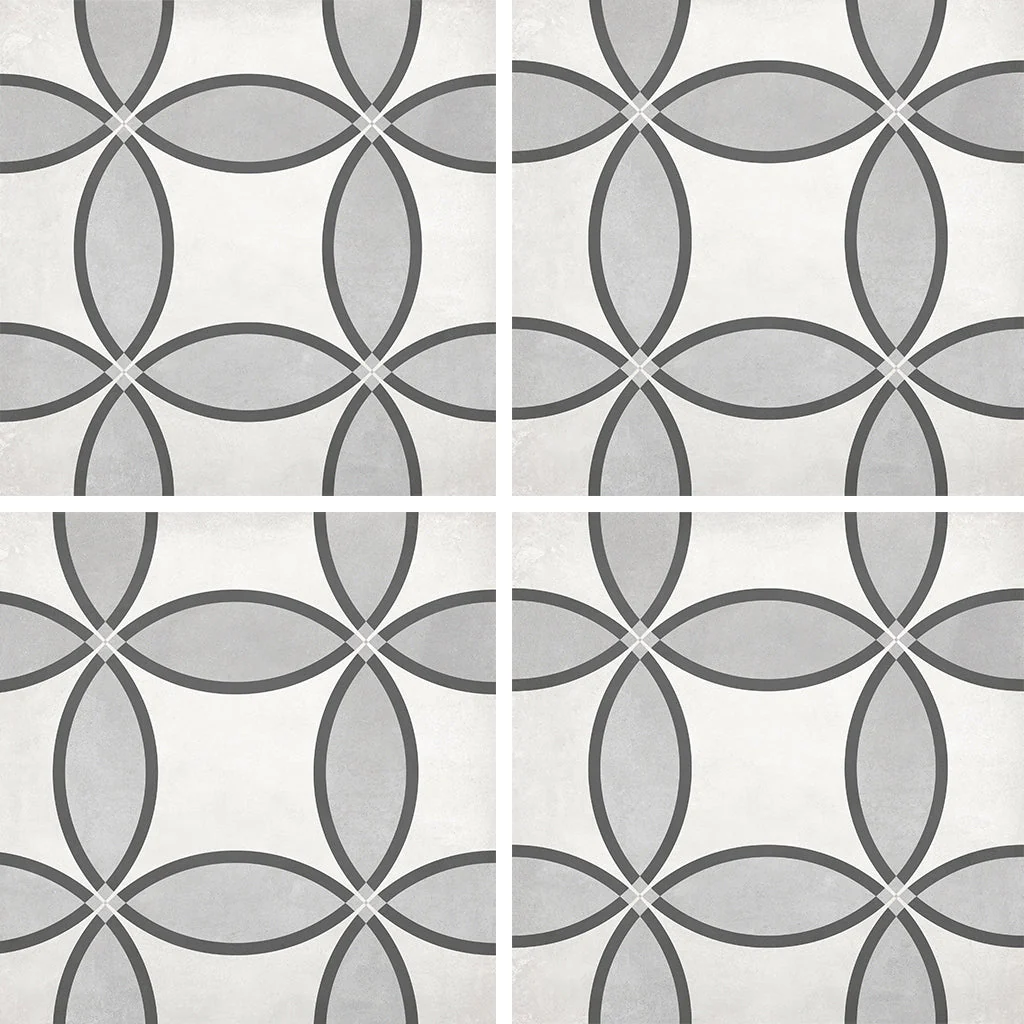 Ice Zenith, 8" x 8" - Porcelain Tile