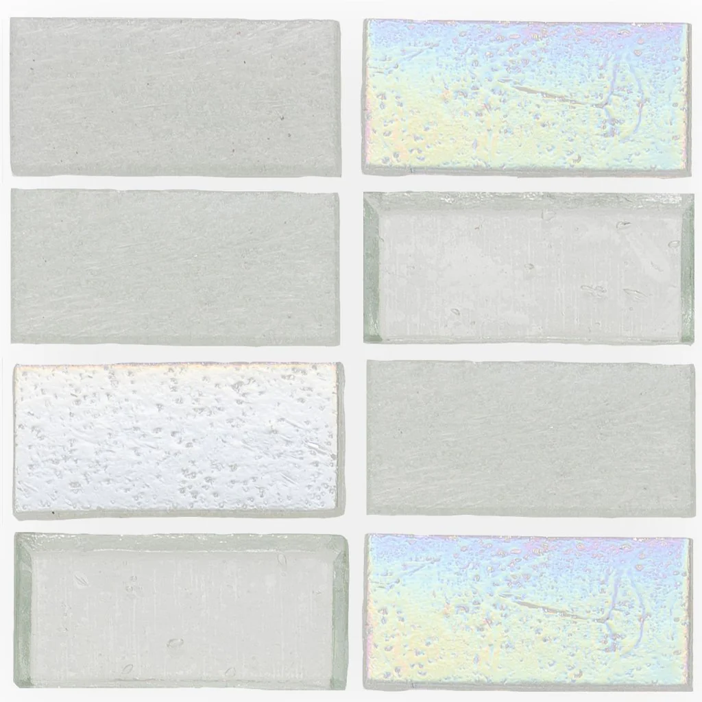 Iceberg, 1" x 2" Stacked - Glass Tile - Image 3
