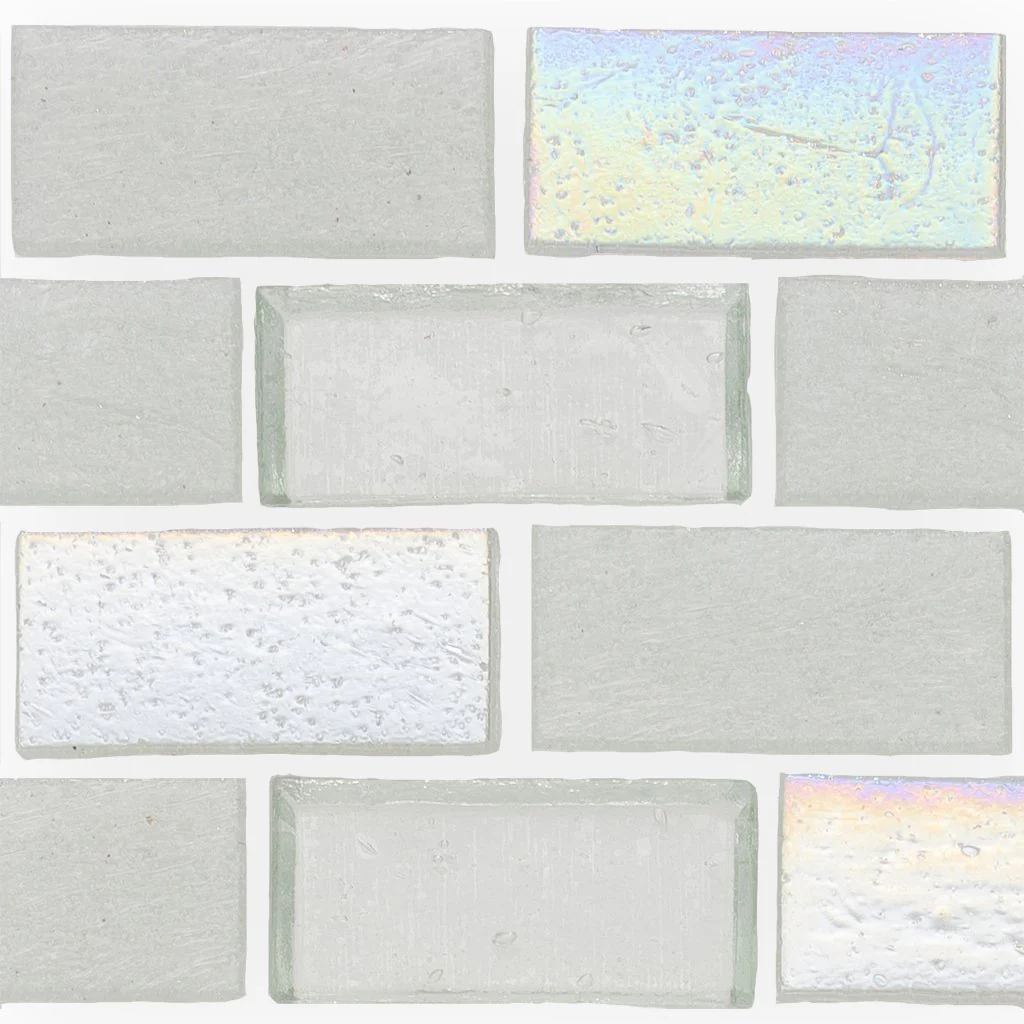Iceberg, 1" x 2" Staggered - Glass Tile - Image 3