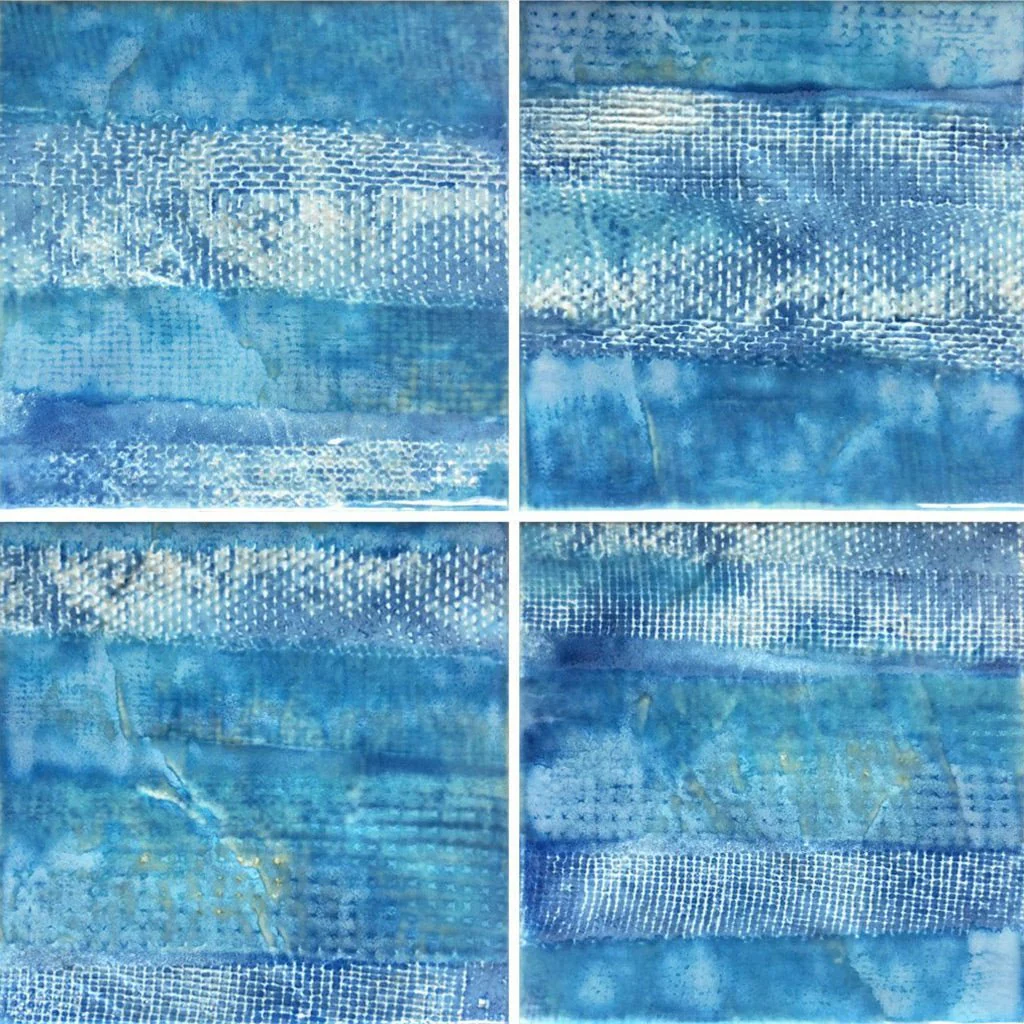Icy Blue, 6" x 6" - Porcelain Pool Tile