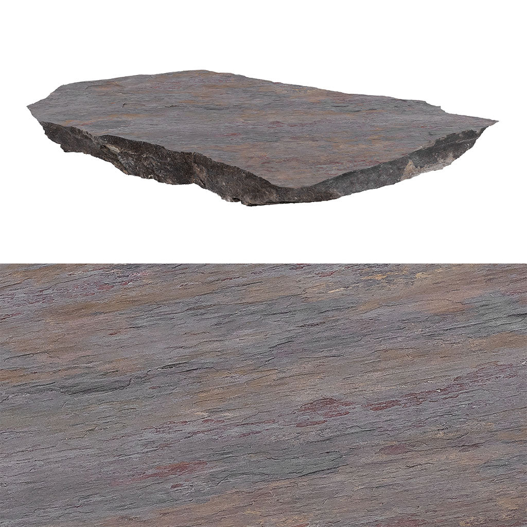 Indian Multicolored, Random - Flagstone Pavers