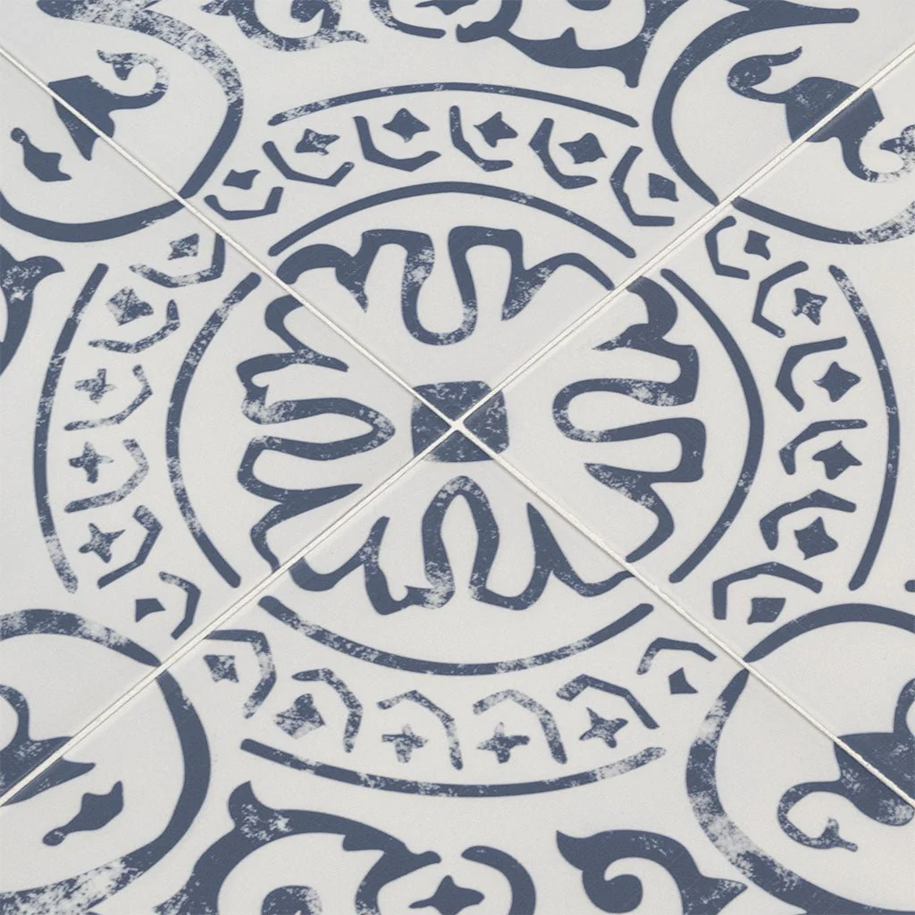 Indigo, 8" x 8" - Porcelain Tile - Image 9