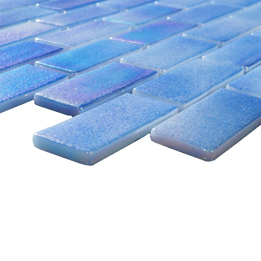 Indigo Ebb, 1" x 2" - Glass Tile - Image 2