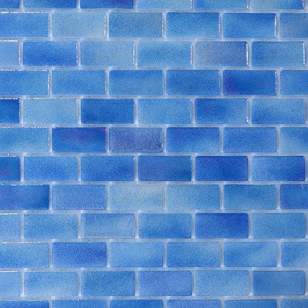 Indigo Ebb, 1" x 2" - Glass Tile - Image 3