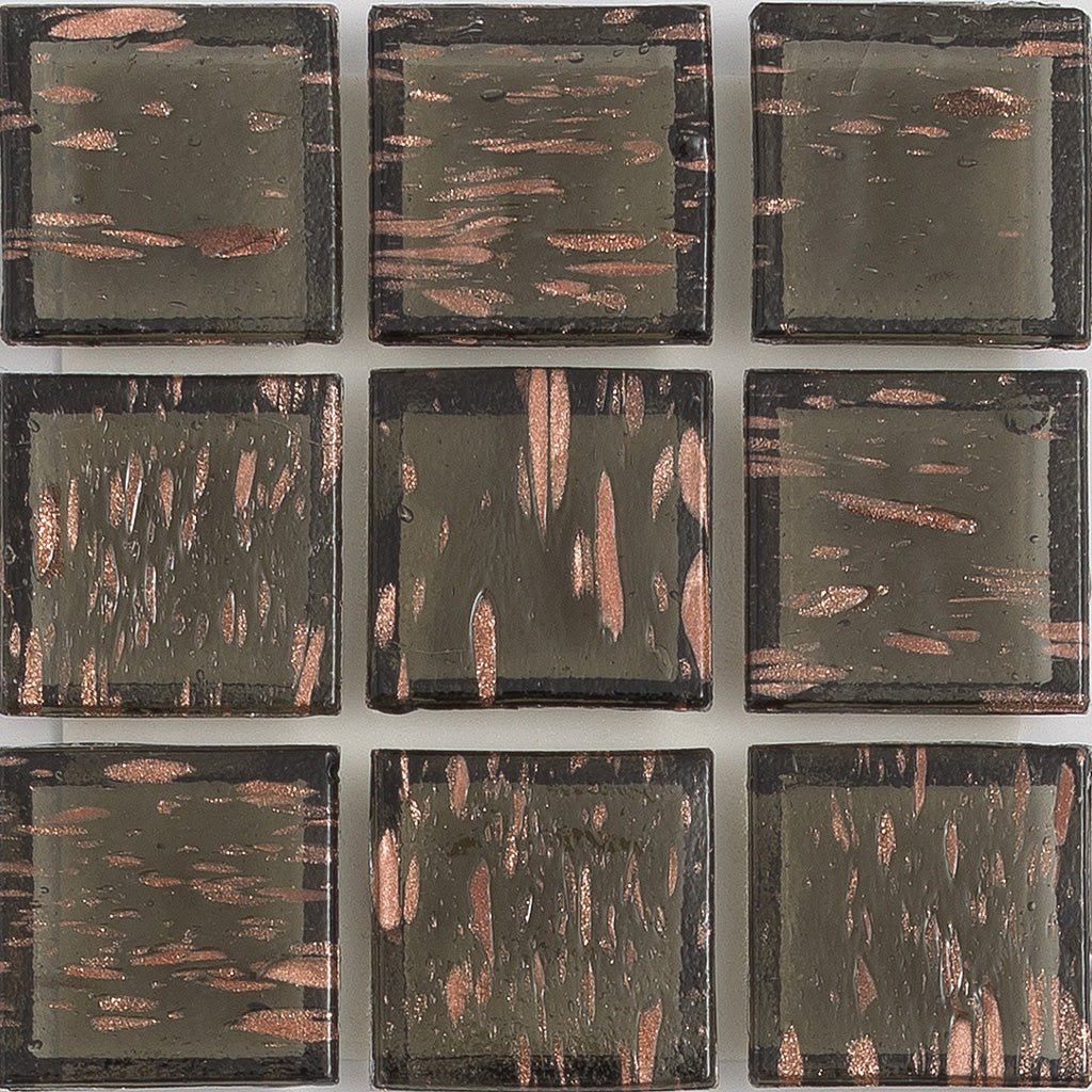Ironstone Aventurina, 1" x 1" - Glass Tile