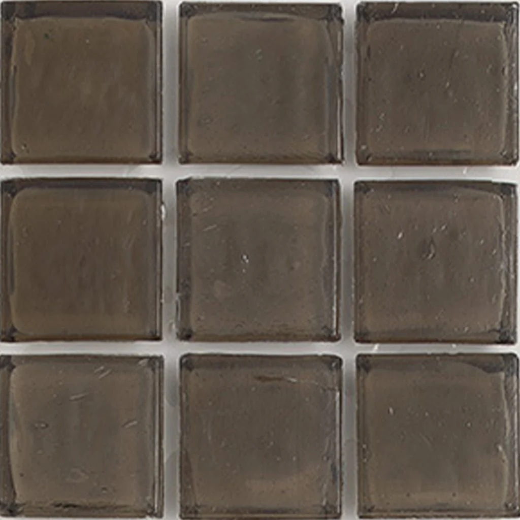 Ironstone Clear, 1" x 1" - Glass Tile