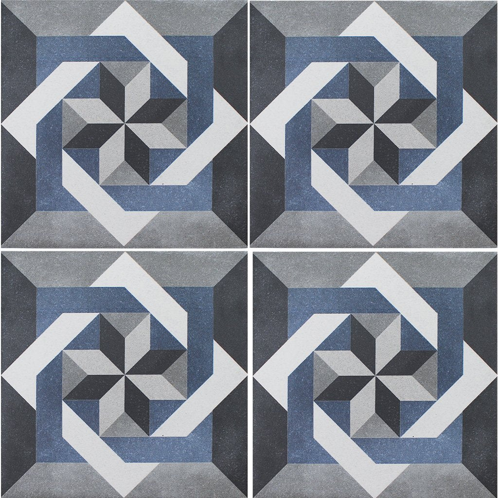 Isabelle, 6" x 6" - Porcelain Pool Tile