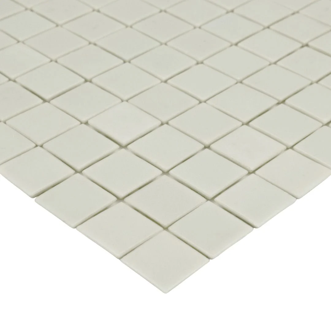 149 Ivory, 3/4" x 3/4" - Glass Tile - Image 2