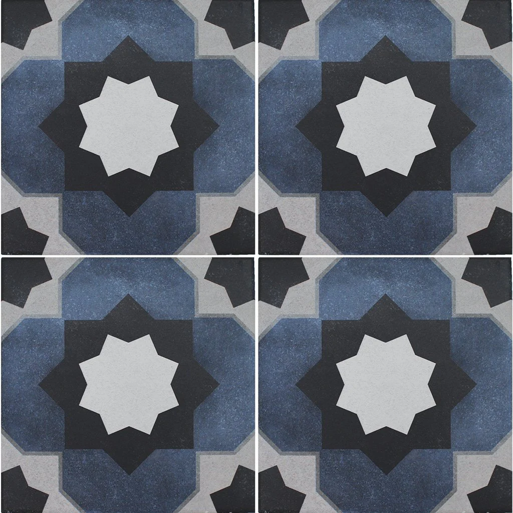 Janette, 6" x 6" - Porcelain Pool Tile