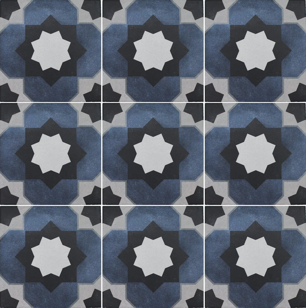 Janette, 6" x 6" - Porcelain Pool Tile - Image 2