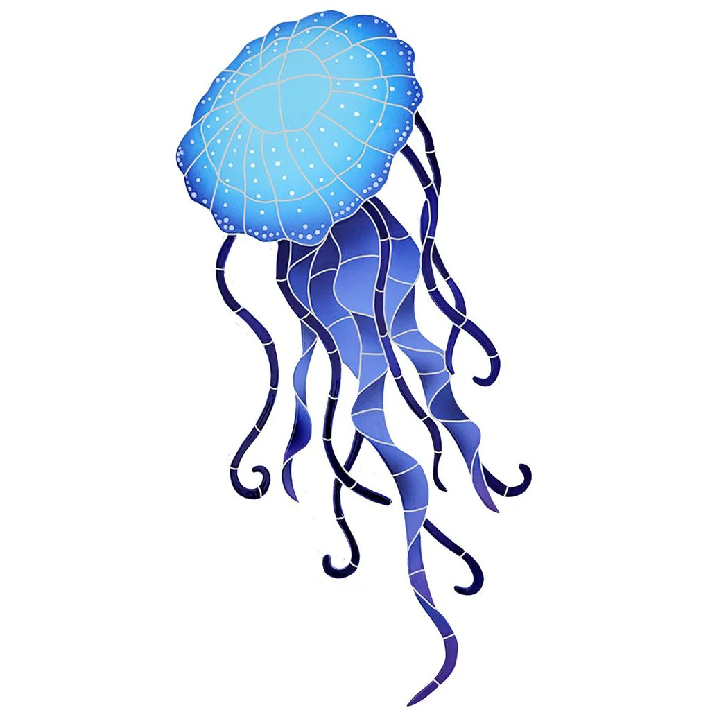 Jellyfish - Pool Mosaic