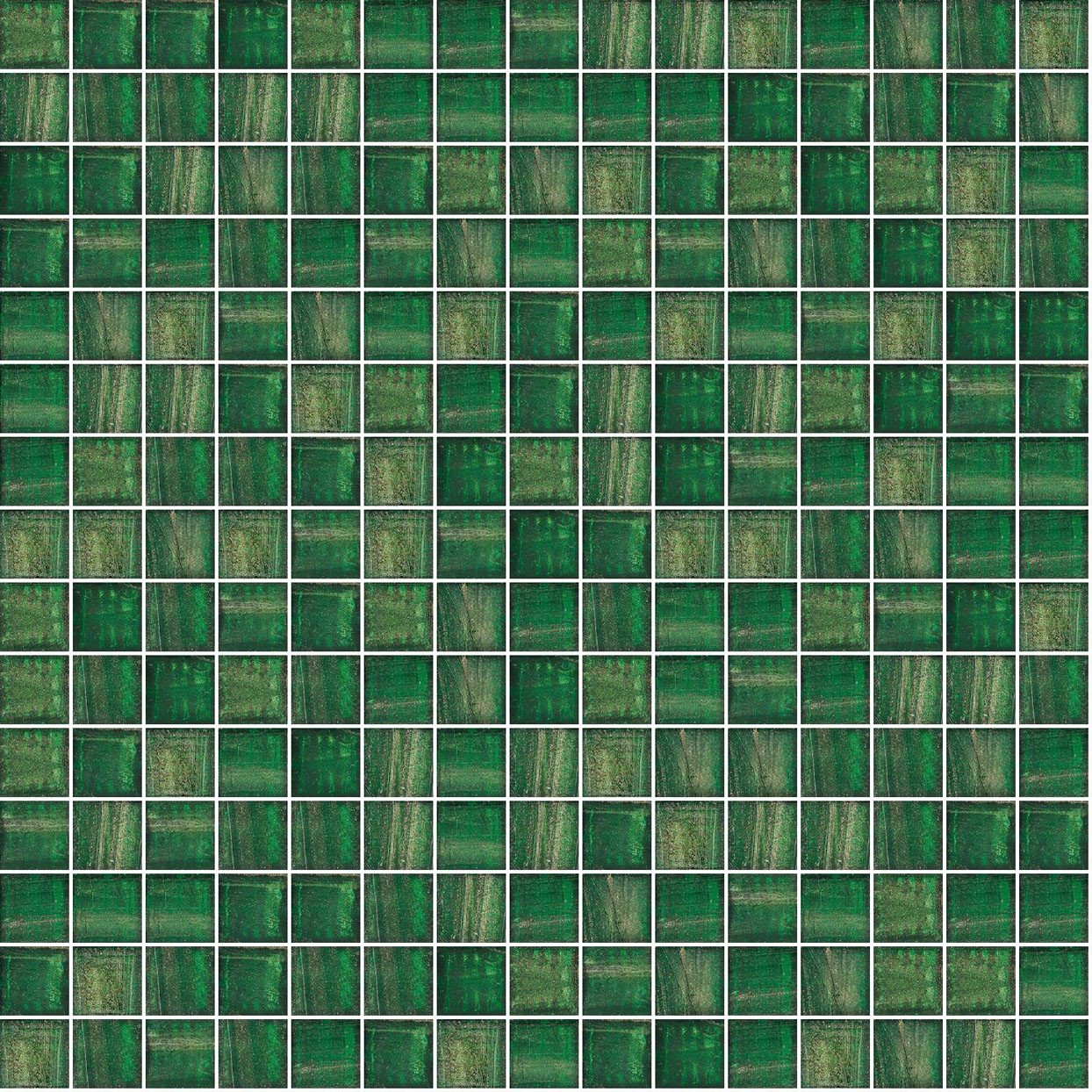 236 Jungle Canopy, 3/4" x 3/4" - Glass Tile - Image 3