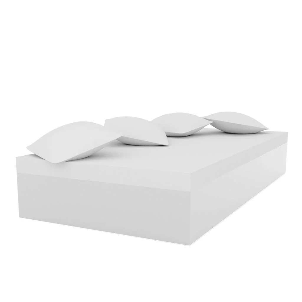 Jut Chill Single Daybed with Pillows - Modern Patio Furniture - Image 2