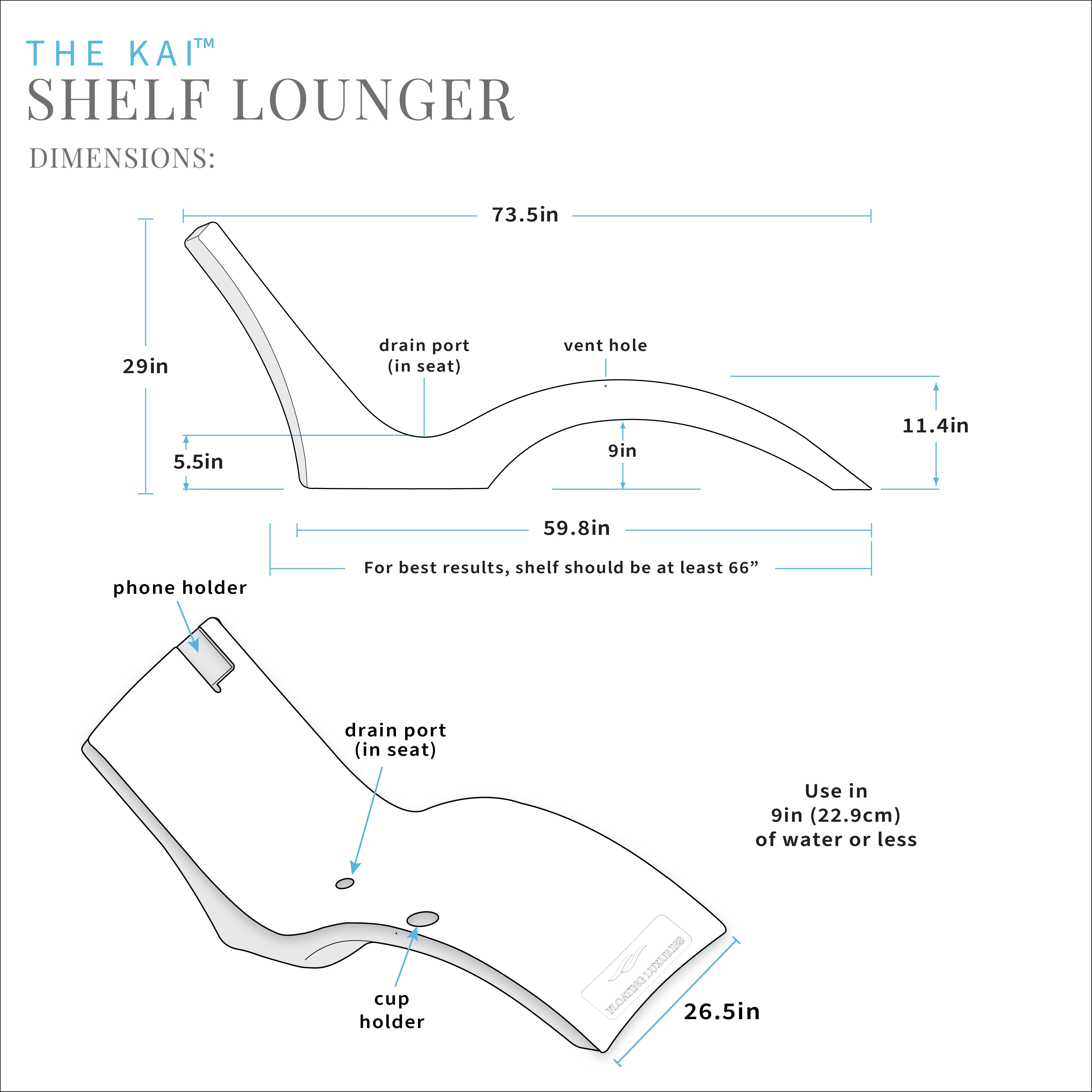 Kai Shelf Lounger, White (Set of Two) - Luxury Pool Lounge Chair - Image 10