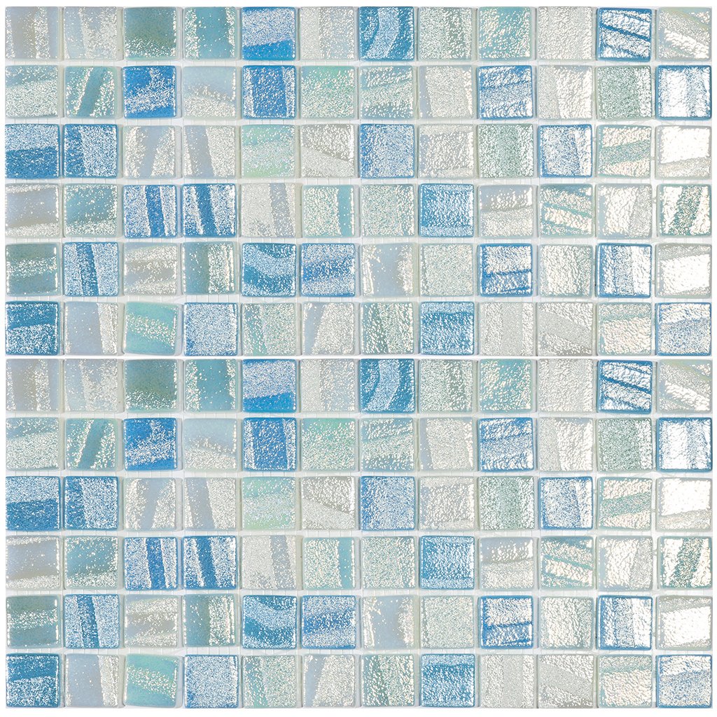 Key West Mix, 1" x 1" - Glass Tile