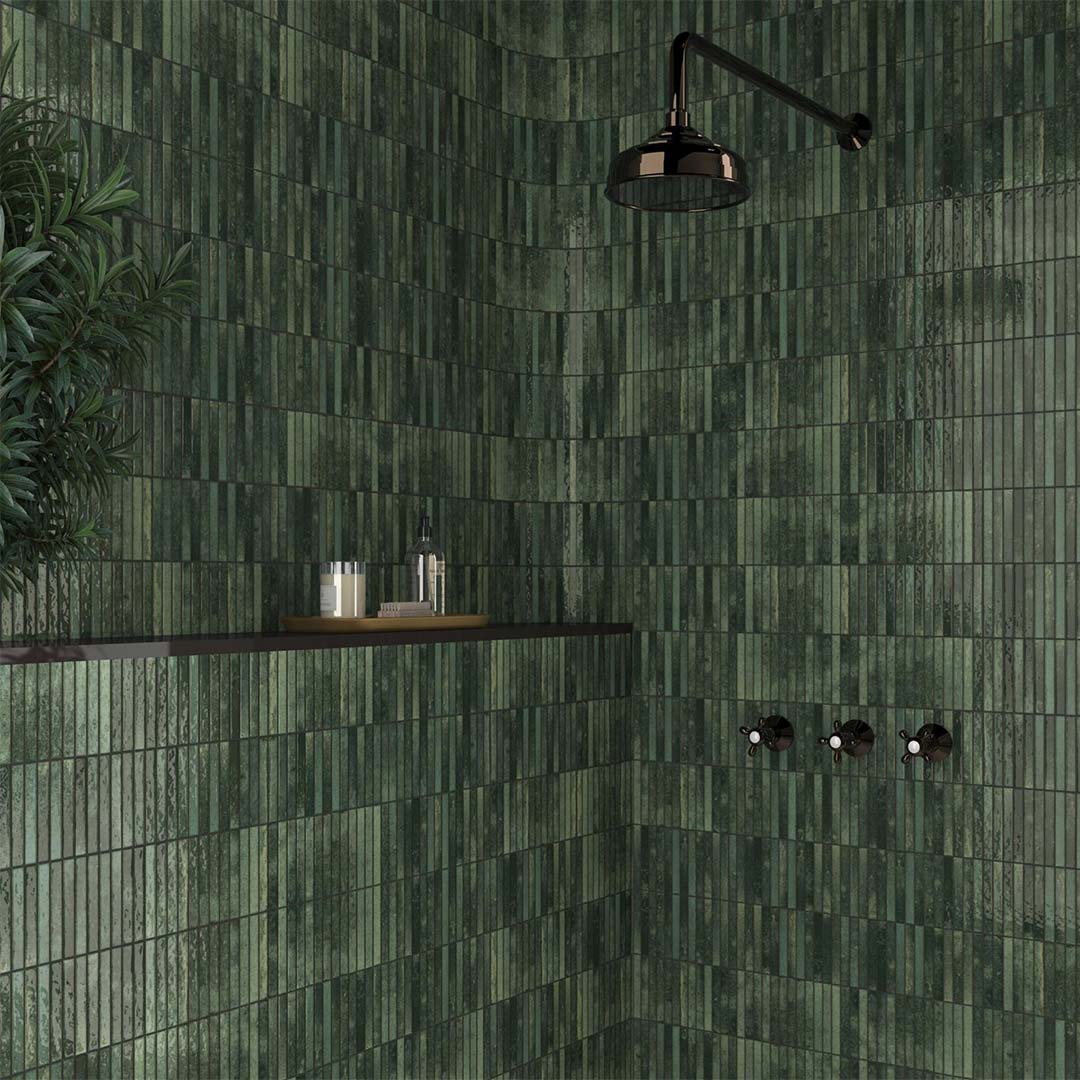 Kit-Kat Grass, 4.5" x 9.1" - Porcelain Tile - Image 3