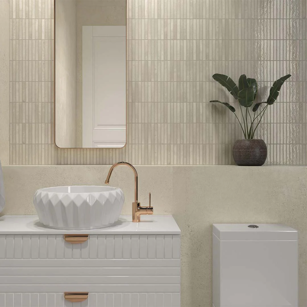 Kit-Kat Ivory, 4.5" x 9.1" - Porcelain Tile - Image 8