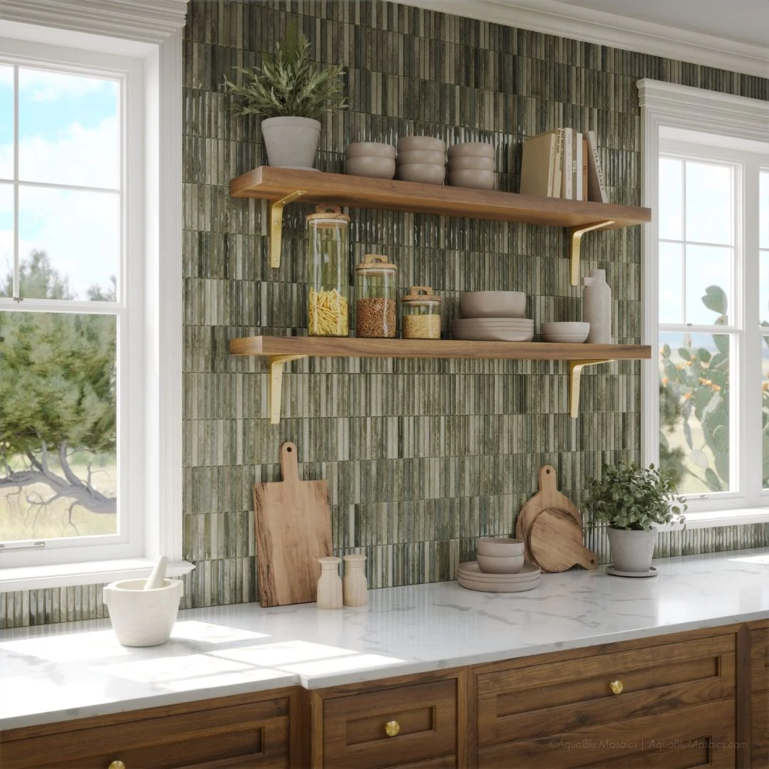 Kit-Kat Musgo, 4.5" x 9.1" - Porcelain Tile - Image 2