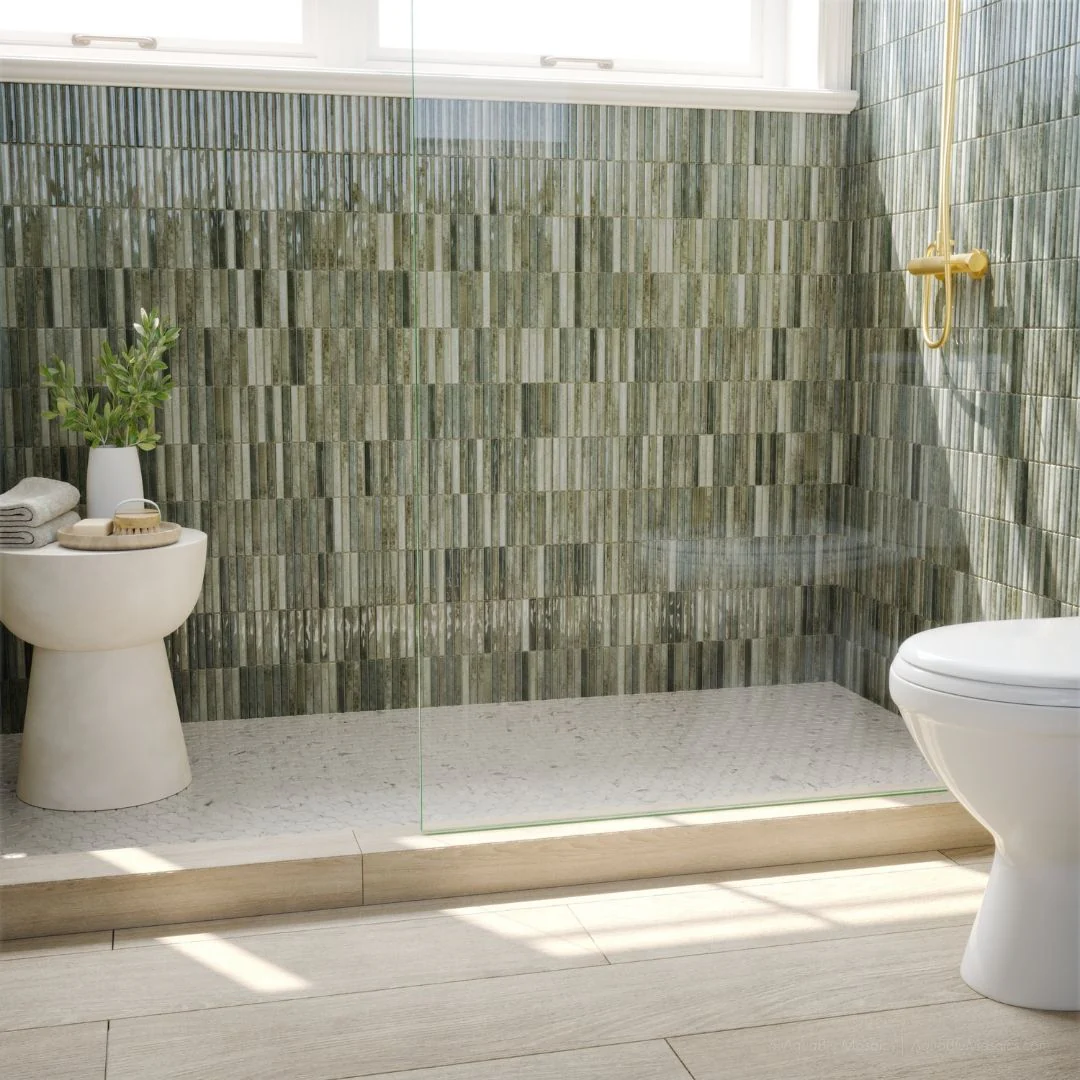 Kit-Kat Musgo, 4.5" x 9.1" - Porcelain Tile - Image 6