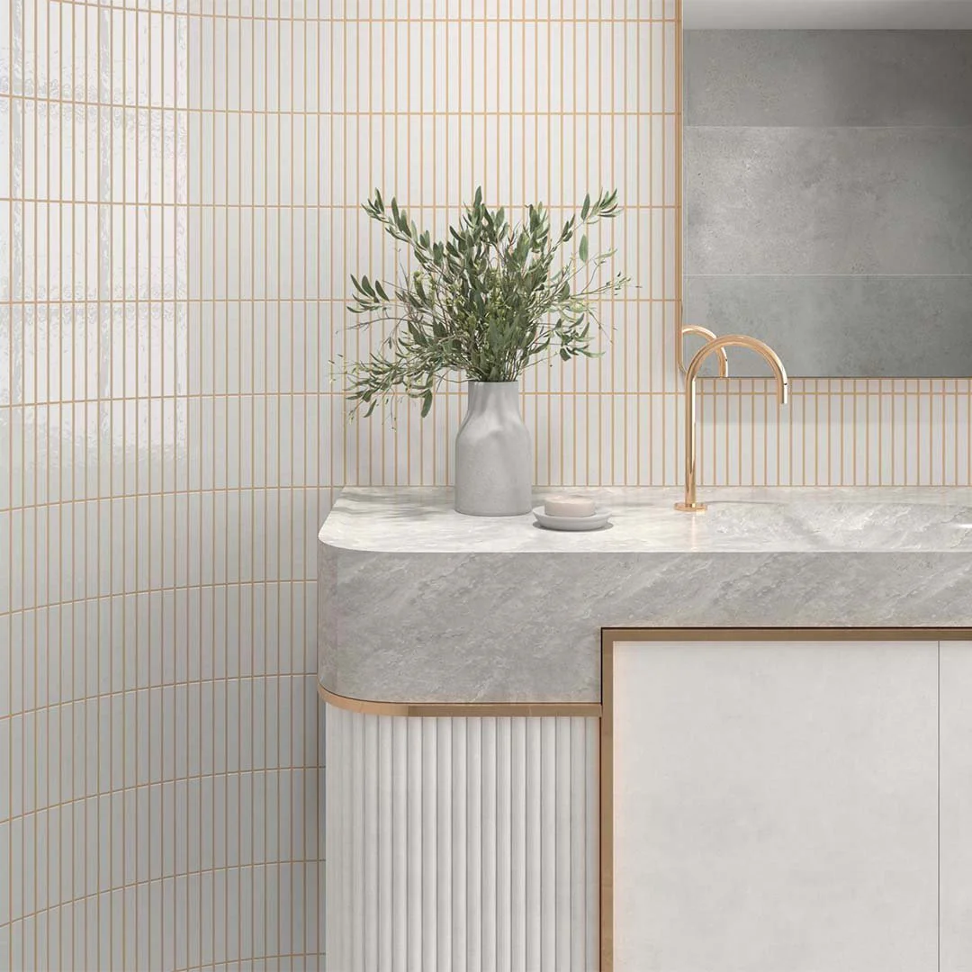 Kit-Kat Snow, 4.5" x 9.1" - Porcelain Tile - Image 7