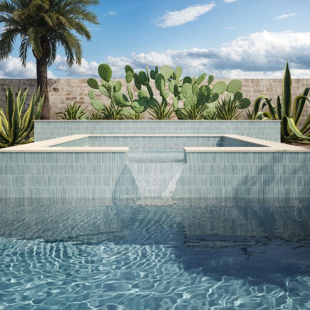 Kit-Kat Water, 4.5" x 9.1" - Porcelain Tile - Image 3