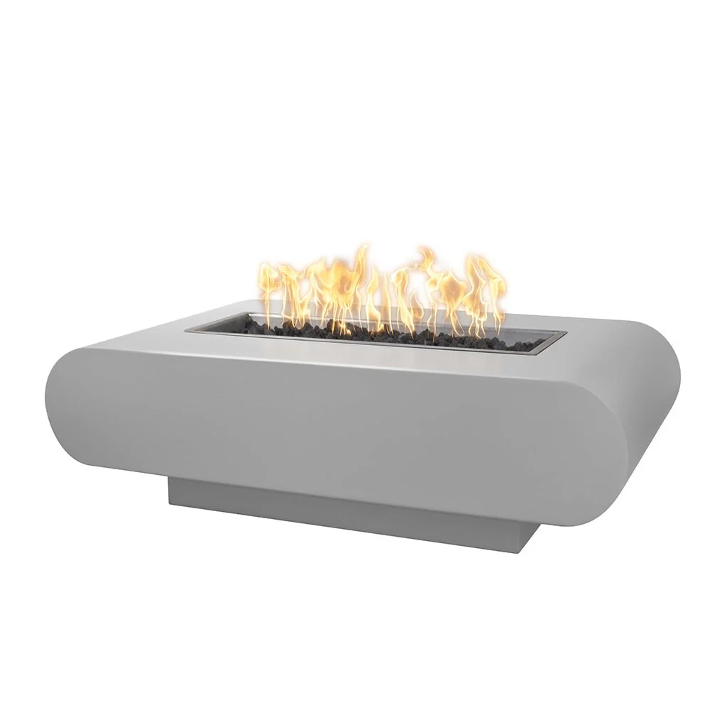 La Jolla 48" Fire Table, Powder Coated Metal - Fire Pit - Image 5