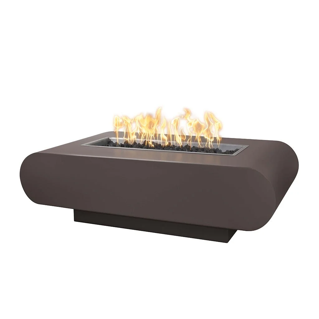 La Jolla 72" Fire Table, Powder Coated Metal - Fire Pit - Image 4