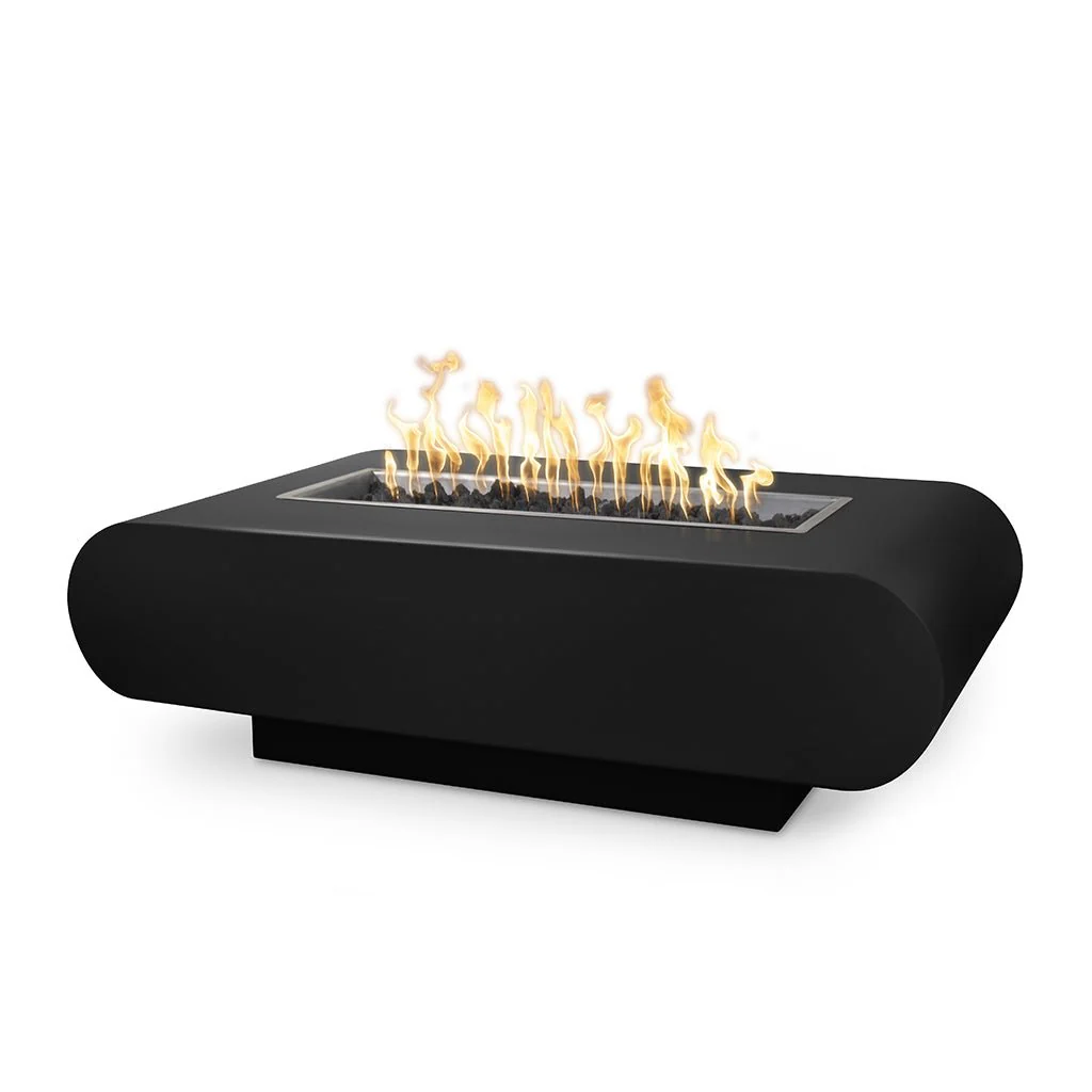 La Jolla 96" Fire Table, Powder Coated Metal - Fire Pit