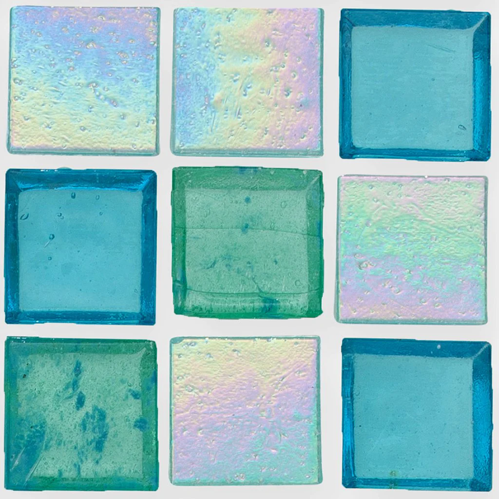 Lagoon, 1" x 1" - Glass Tile - Image 3