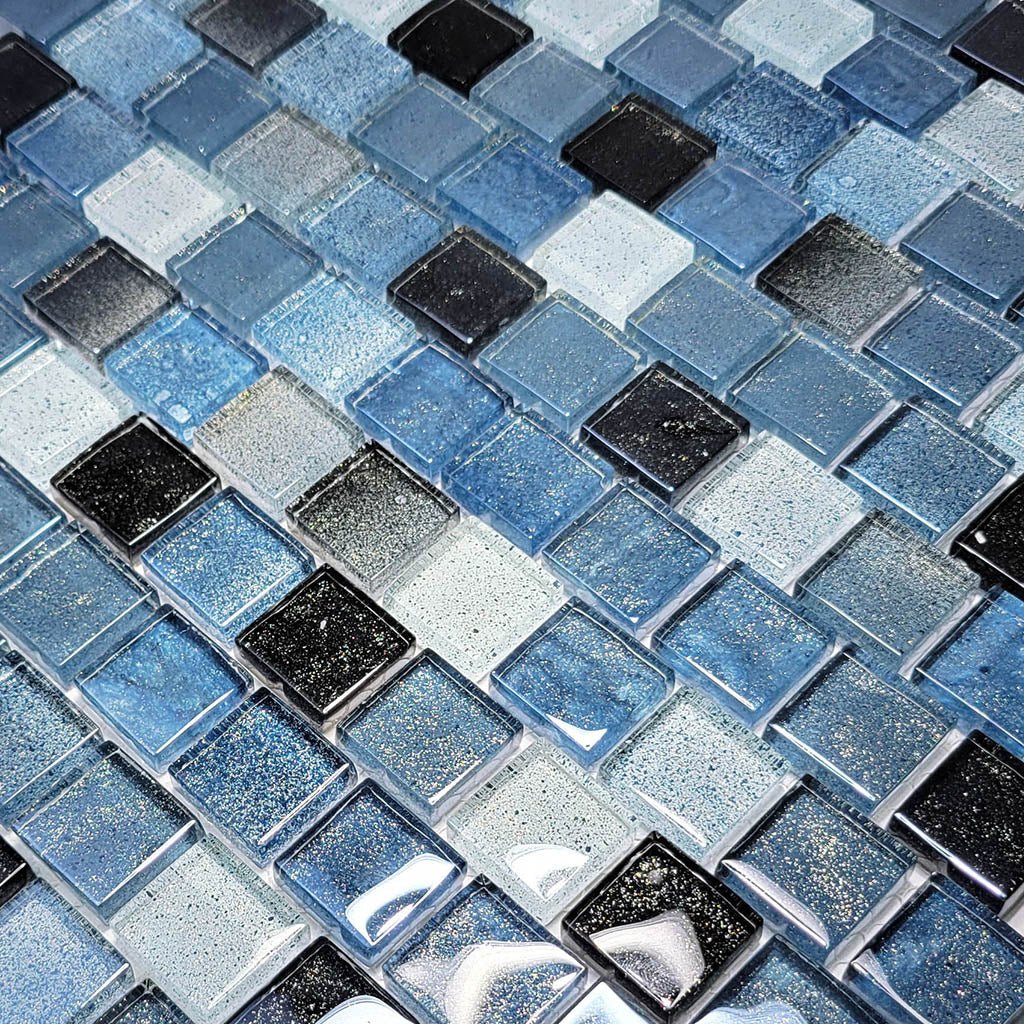 Lagoon, 1" x 1" - Glass Tile - Image 2