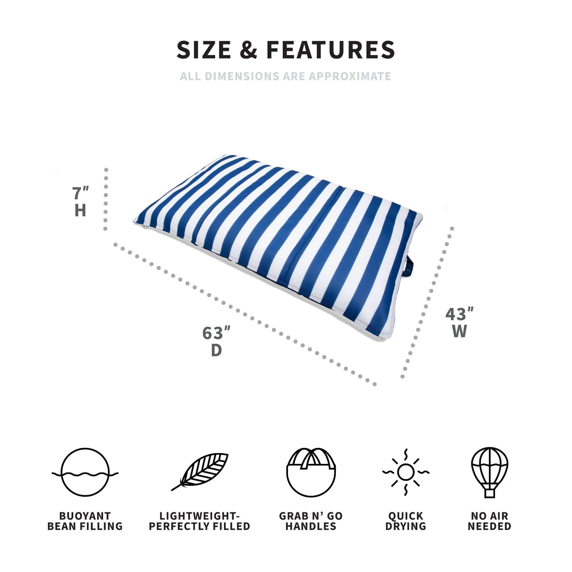 Lagoon Lounger - Pool Float - Image 2