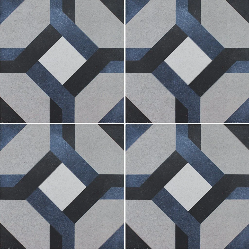 Laure, 6" x 6" - Porcelain Pool Tile