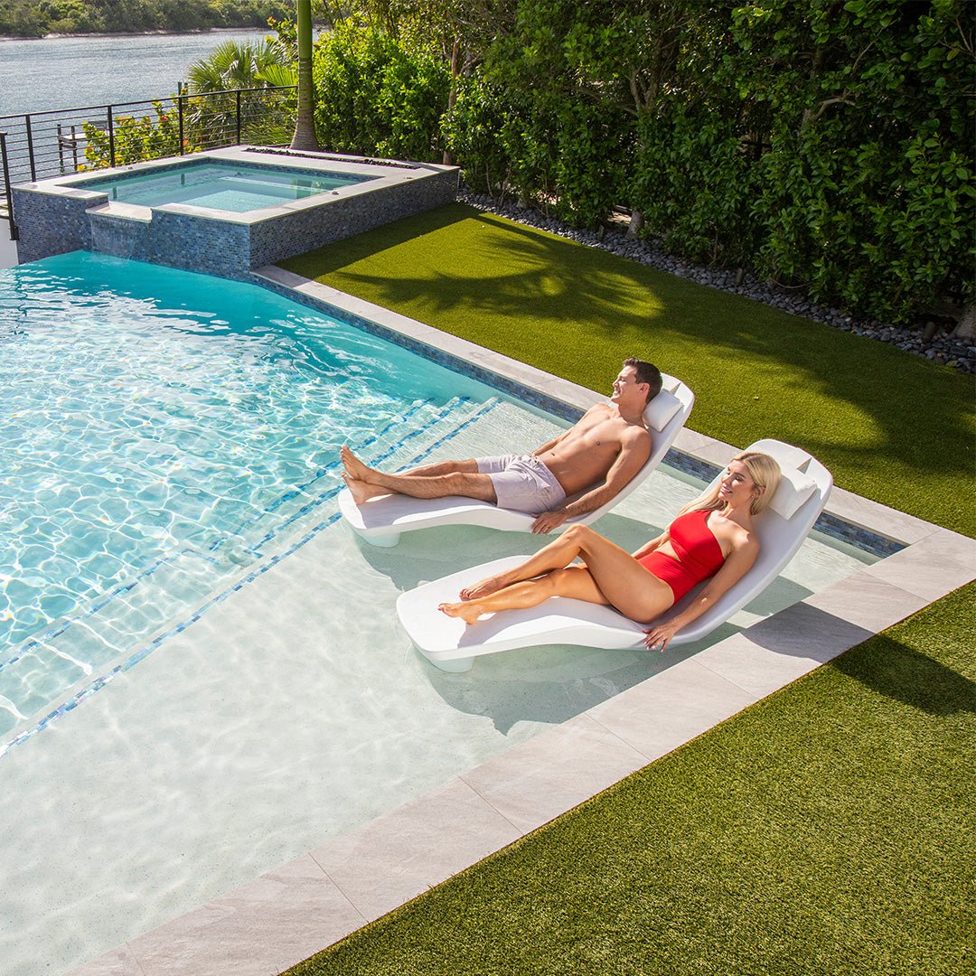 Laylo In-Pool Lounger (Set of Two) - Luxury Pool Lounge Chair - Image 4