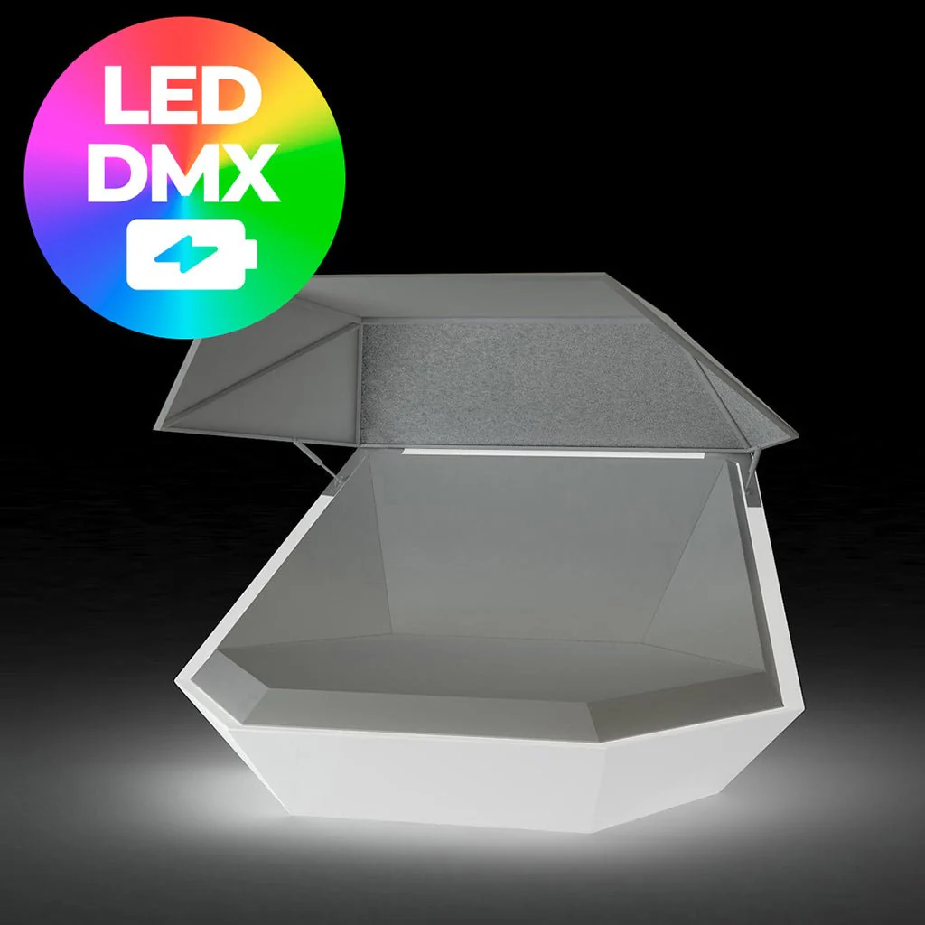 Faz Daybed with Canopy, LED  - Modern Patio Furniture - Image 9