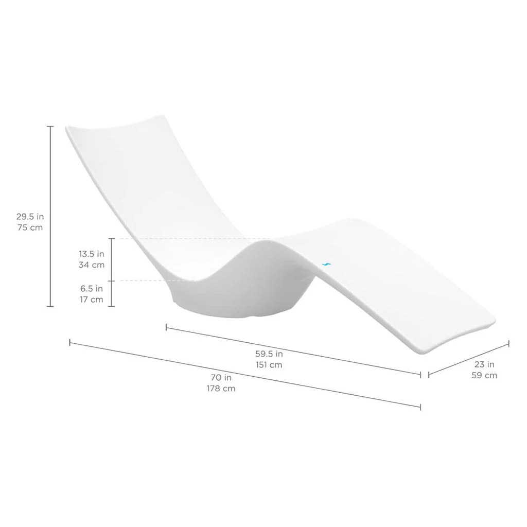 Ledge Lounger Autograph Chaise - Luxury Pool & Patio Furniture - Image 10