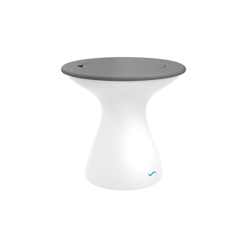 Ledge Lounger Autograph Tall Ice Bin Side Table - Pool & Patio Table - Image 10