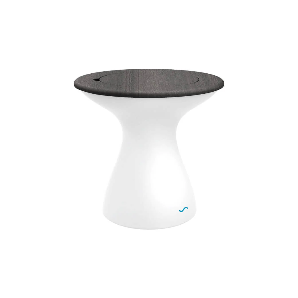 Ledge Lounger Autograph Tall Ice Bin Side Table - Pool & Patio Table - Image 11