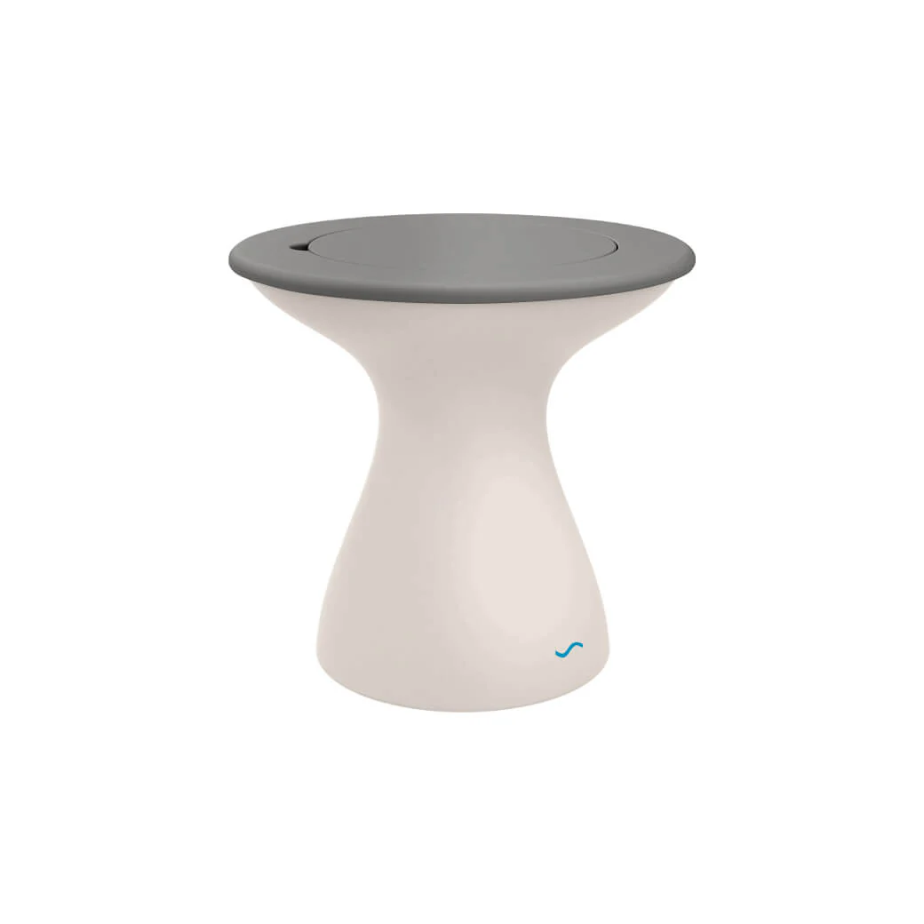 Ledge Lounger Autograph Tall Ice Bin Side Table - Pool & Patio Table - Image 14
