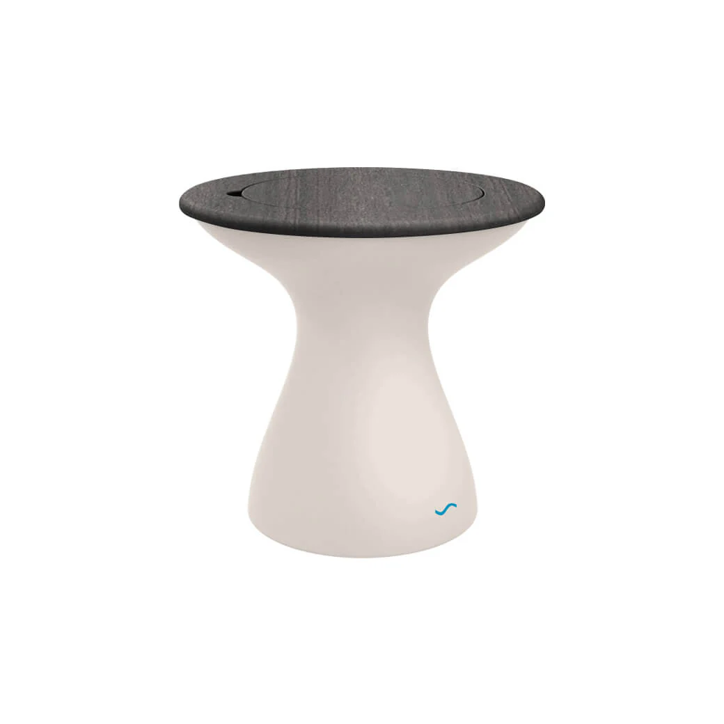 Ledge Lounger Autograph Tall Ice Bin Side Table - Pool & Patio Table - Image 15