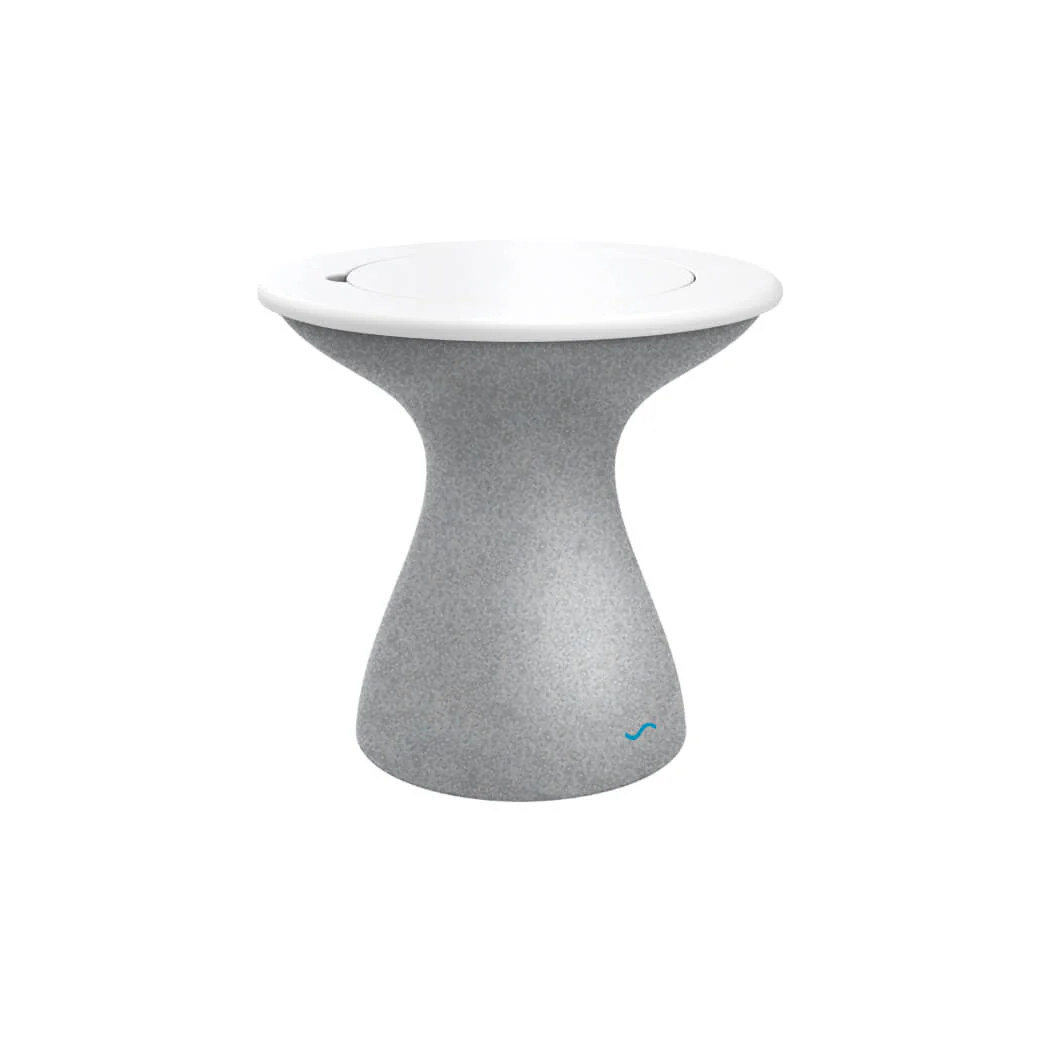 Ledge Lounger Autograph Tall Ice Bin Side Table - Pool & Patio Table - Image 21