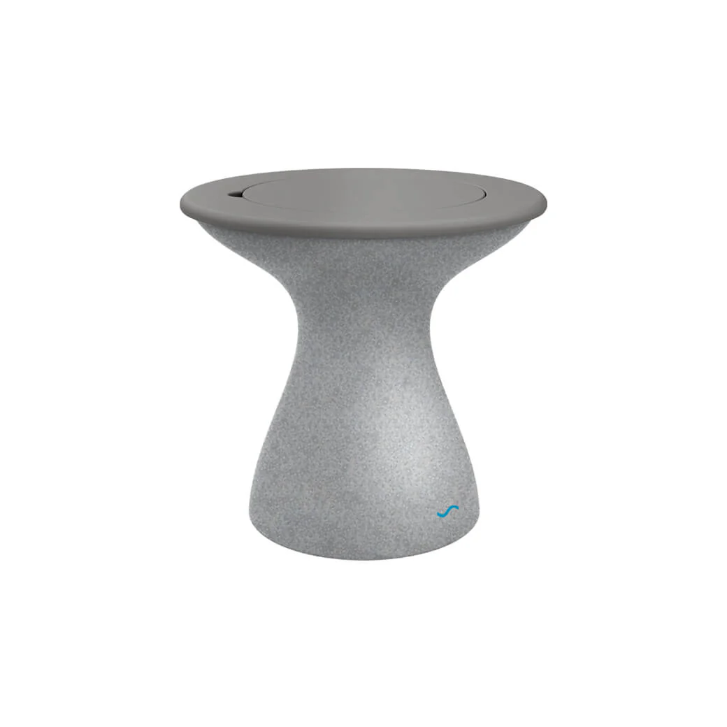 Ledge Lounger Autograph Tall Ice Bin Side Table - Pool & Patio Table - Image 22