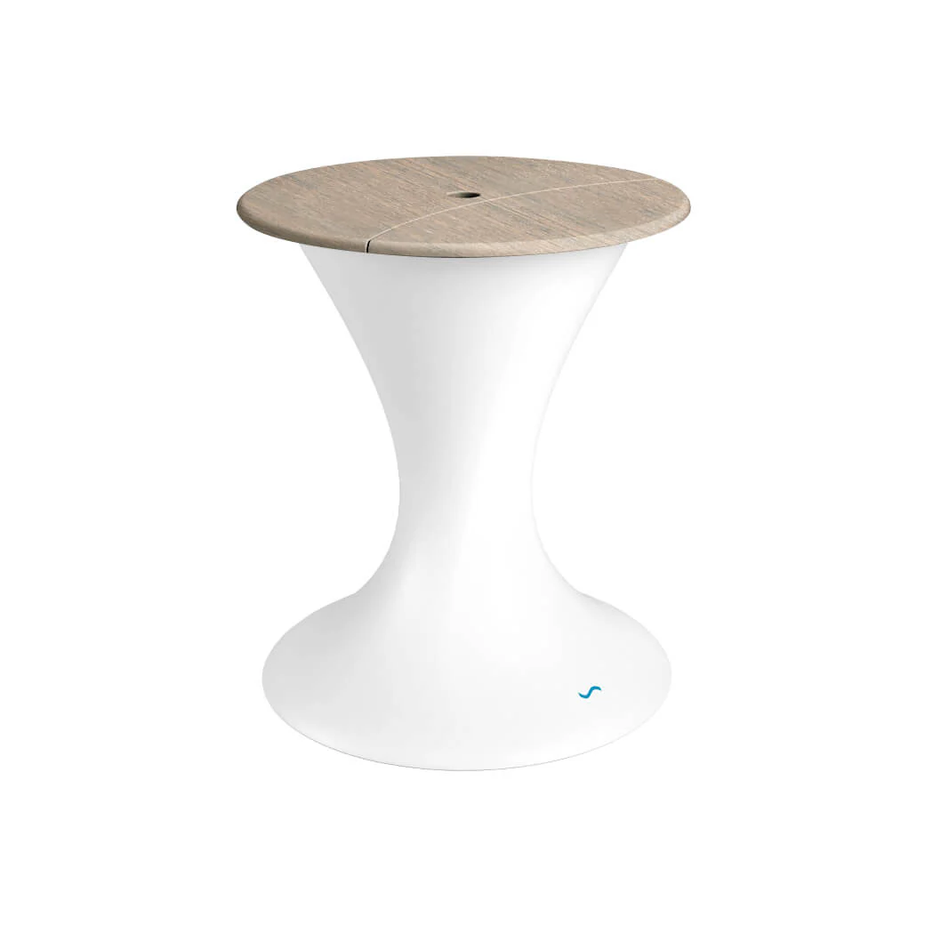 Ledge Lounger Autograph Umbrella Stand Ice Bin  - Pool & Patio Table - Image 10