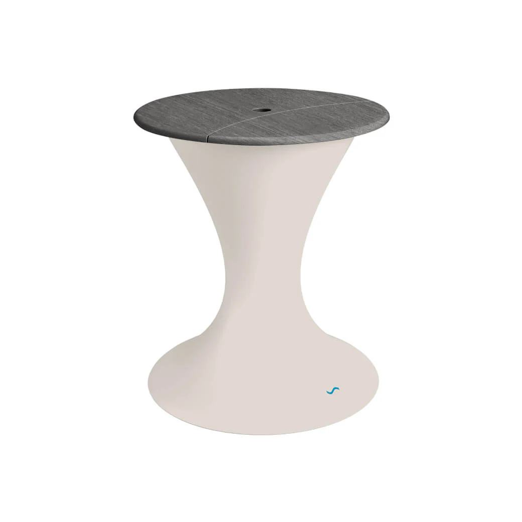 Ledge Lounger Autograph Umbrella Stand Ice Bin  - Pool & Patio Table - Image 11