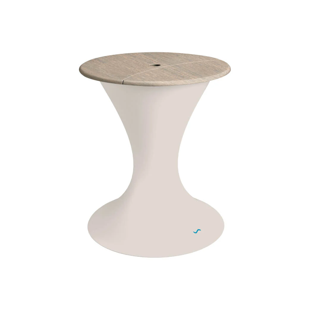 Ledge Lounger Autograph Umbrella Stand Ice Bin  - Pool & Patio Table - Image 12