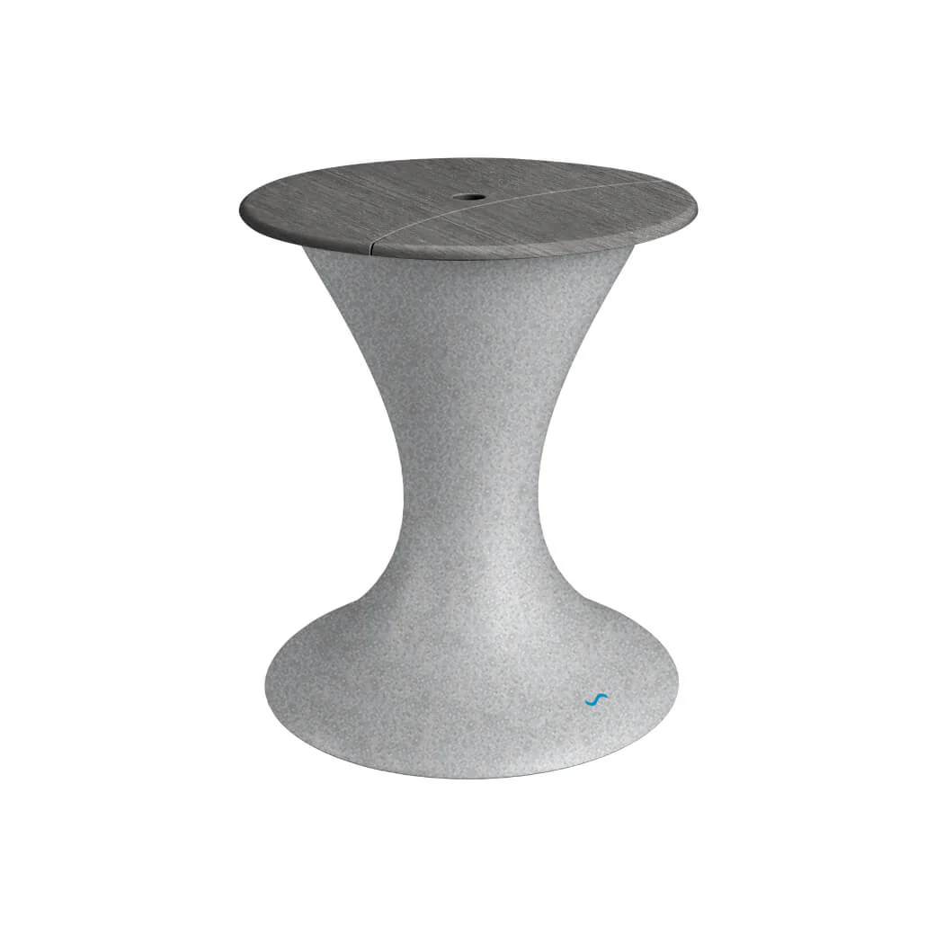 Ledge Lounger Autograph Umbrella Stand Ice Bin  - Pool & Patio Table - Image 15
