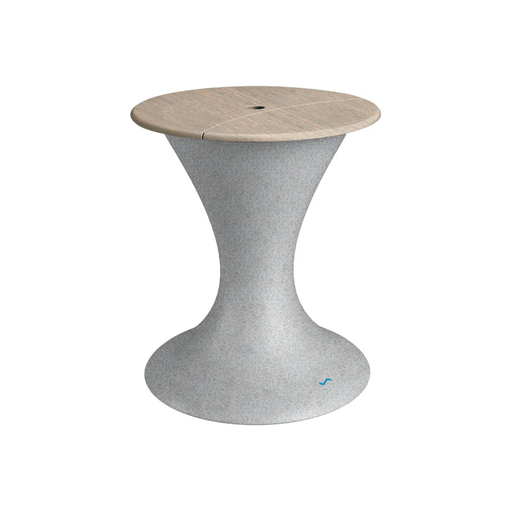 Ledge Lounger Autograph Umbrella Stand Ice Bin  - Pool & Patio Table - Image 16