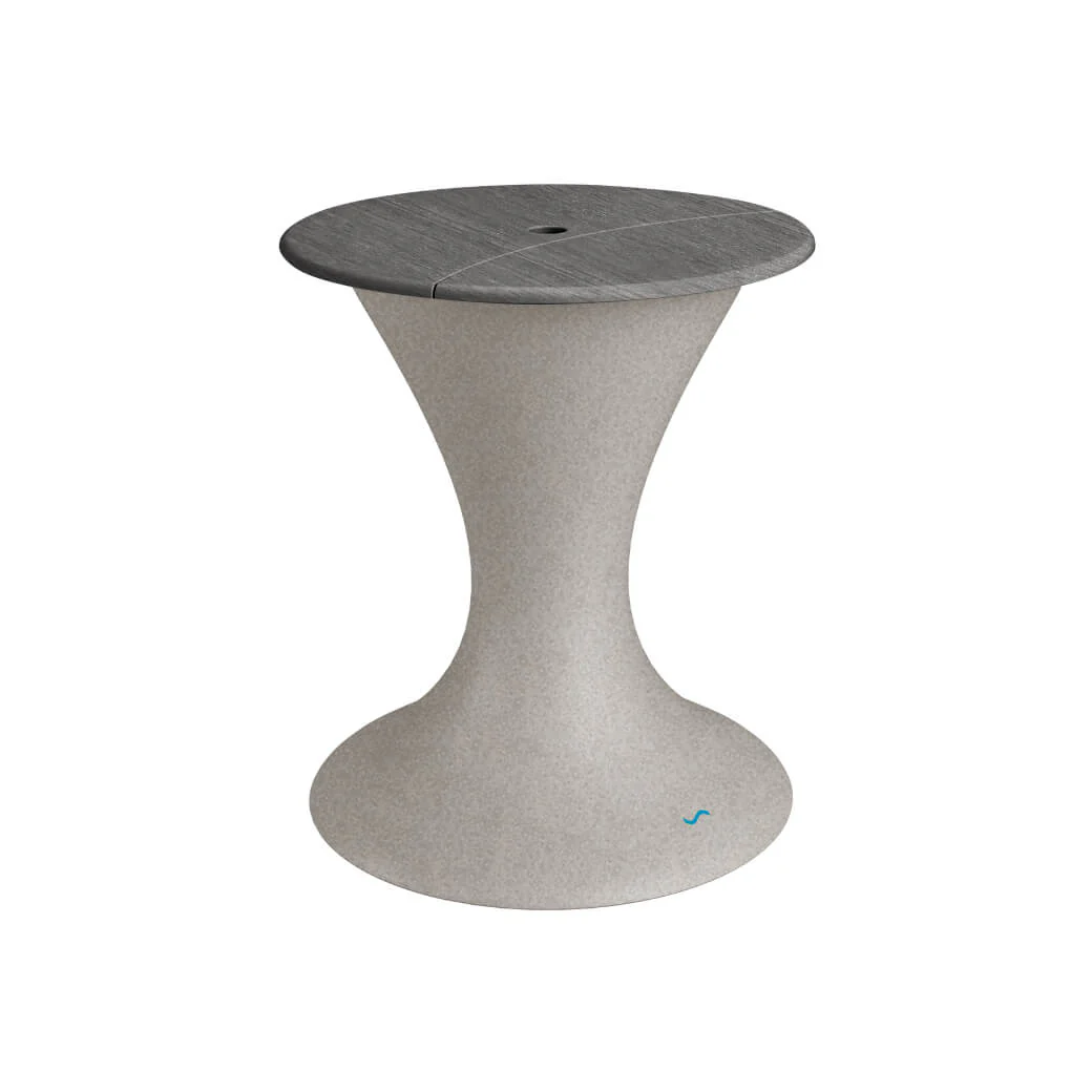 Ledge Lounger Autograph Umbrella Stand Ice Bin  - Pool & Patio Table - Image 19