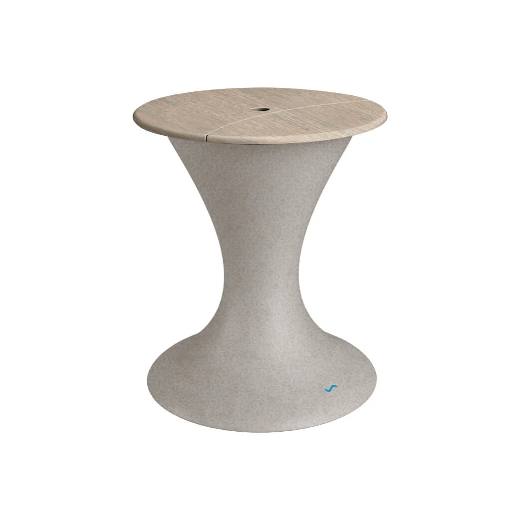 Ledge Lounger Autograph Umbrella Stand Ice Bin  - Pool & Patio Table - Image 20